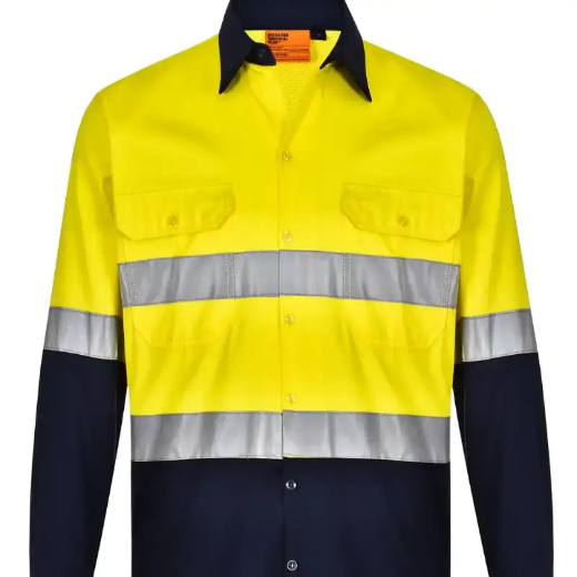 Picture of Winning Spirit, Unisex Hi Vis Cool-Breeze Safety L/S Shirt